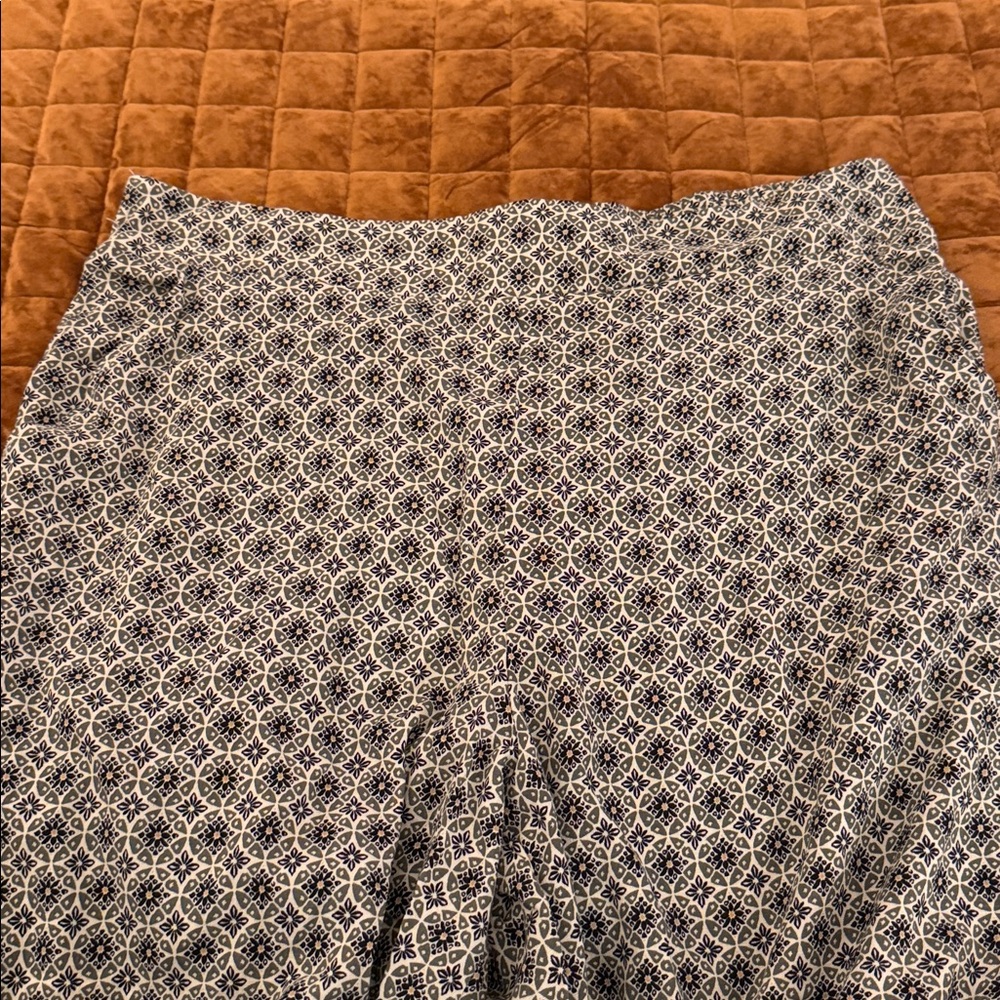 Max Studio Wide Leg Patterned Pants - image 2